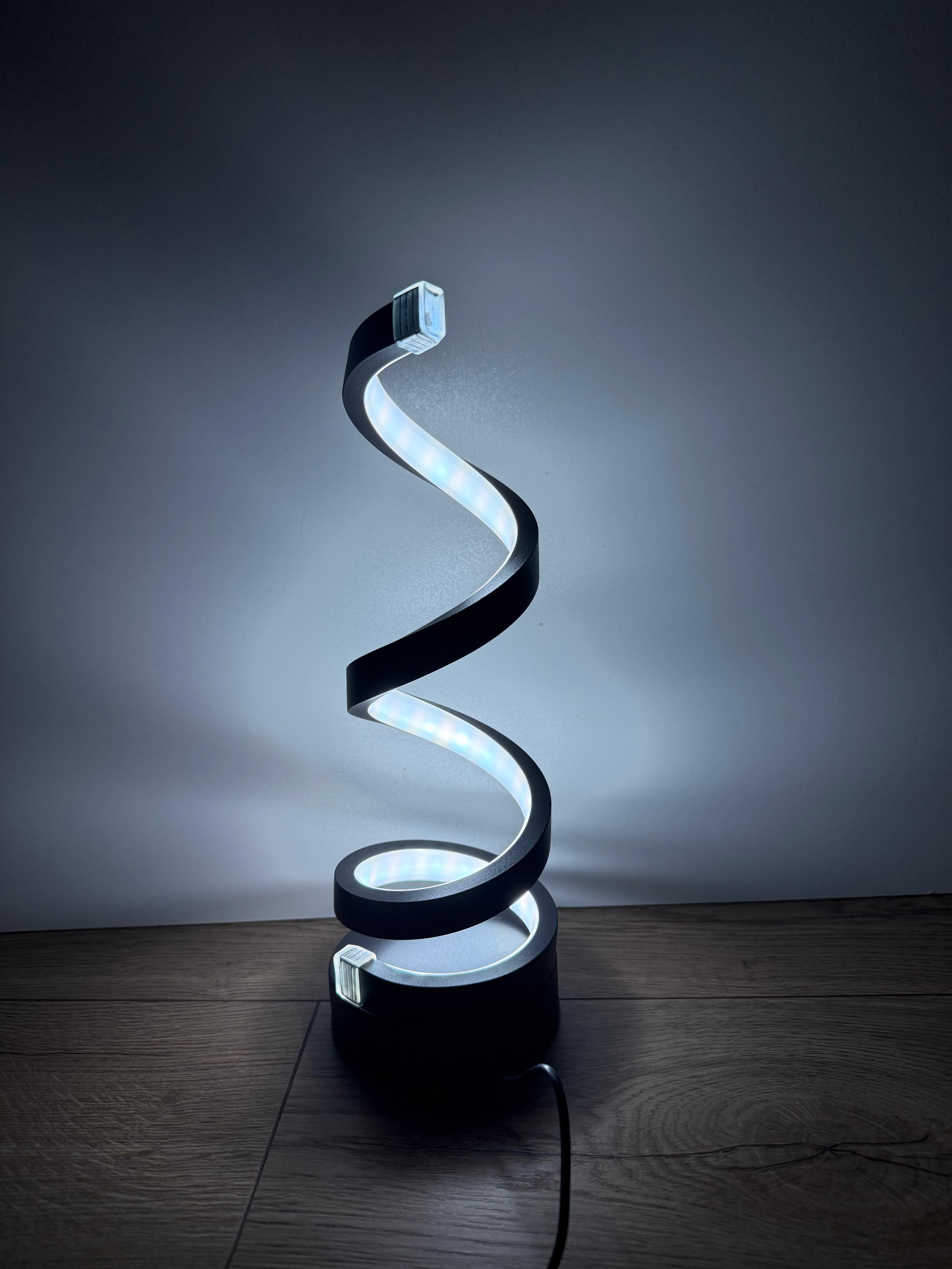 CozyWave™ Spiralna lampa LED - połączenie sztuki i technologii