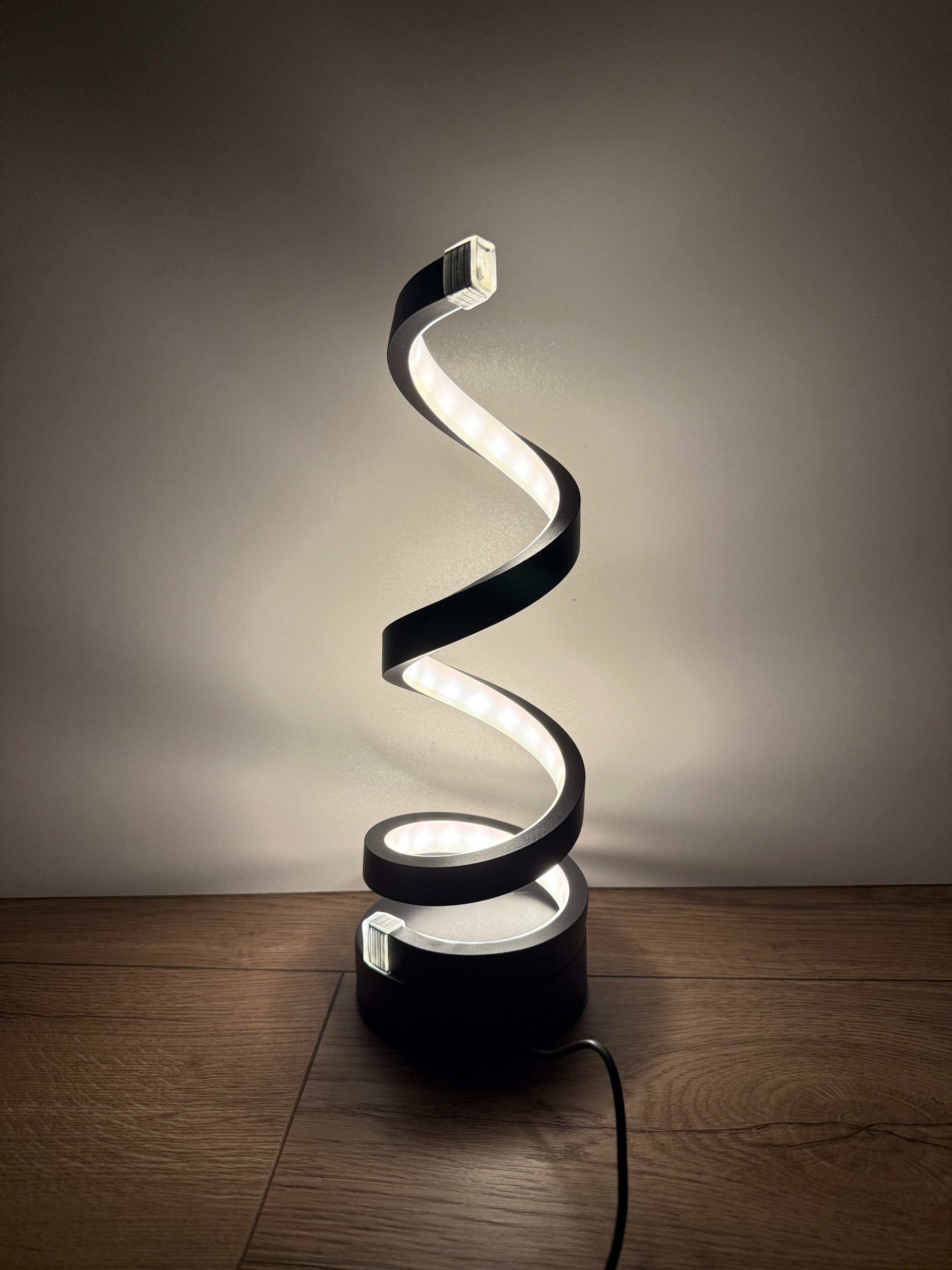 CozyWave™ Spiralna lampa LED - połączenie sztuki i technologii